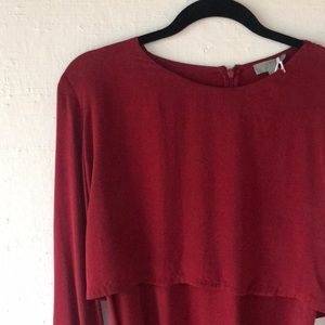 Gorgeous red dress from COS (with pockets!)